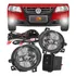 Kit Farol Milha Neblina Gol G4 Botão Mod. Original