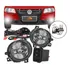 Kit Farol Milha Neblina Gol G4 Botão Original + Super Led