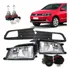 Kit Farol Milha Neblina Gol Voyage G6 2012 2013 2014 2015 16