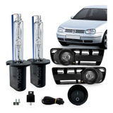 Kit Farol Milha Neblina Golf 1999 A 04 05 2006 Lâmpada Xenon