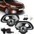 Kit Farol Milha Neblina Logan 2015 2016 2017 Botão Altern
