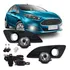 Kit Farol Milha Neblina New Fiesta 2013 2014 2015 C/ Moldura