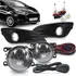 Kit Farol Milha New Fiesta 2013 2014 Botão Alternativo