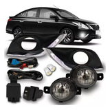 Kit Farol Milha Nissan Versa 2015 2016 2017 2018 2019 2020