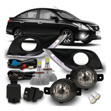 Kit Farol Milha Nissan