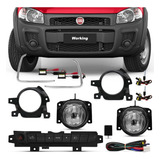 Kit Farol Milha Strada
