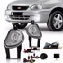 Kit Farol Neblina Corsa Pick'up 2001 + Kit Xenon H3 8000k