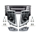 Kit Farol Principal Auxiliar Volvo Fm Fh Fm13 Fh13