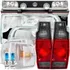 Kit Farol Saveiro 91 92 93 94 95 + Pisca + Lanterna Fumê