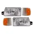 Kit Farol Seta Gol Saveiro G1 Quadrado 91 94 Vidro Cristal