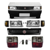 Kit Farol Uno 1996 97 99 2001 02 03 Pisca Lente Fume Grade