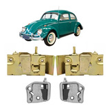 Kit Fechadura Batente Guia Batente Porta Fusca 59 77 Karmann