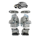 Kit Fechadura Batente Guia De Porta Fusca 1959 A 1977 Todos