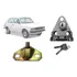Kit Fechadura   Batente Porta Malas Fiat 147 C chave