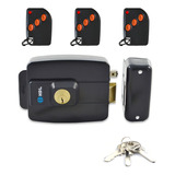 Kit Fechadura Elétrica Hdl C90 Abre P Fora Controle Remoto