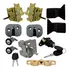 Kit Fechadura Maçanetas Cilindro Porta E Malas Uno 85 95 2p