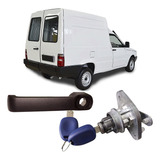 Kit Fechadura Tampa Traseira Fiorino 97 98 99 00 02 Até 2010