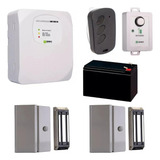 Kit Fechadura Trava Eletroímã M150 Com Controle Remoto Ipec
