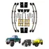 Kit Feixe Molas Adaptação Jeep F75 Ford Willys Canela Grossa