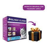 Kit Feliway Classic Com Difusor E Refil 48ml Para Gatos Nf