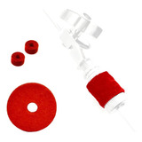 Kit Feltros Em Lã Base Para Presilha Hi Hat Chimbal