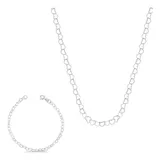Kit Feminino Colar 40cm