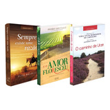 Kit Férias Romance 3 Livros O Caminho De Urze E O Amor Floresceu Sempre Existe Uma Razão Autor Vera Lúcia Marinzeck Pedro Santiago Elisa Masselli Editoras Lúmen Eme