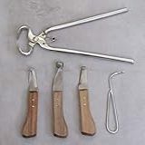 Kit Ferrador Casco Completo Profissional Inox Novo