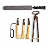 Kit Ferrador Casqueamento Profissional Equino Ferrageamento
