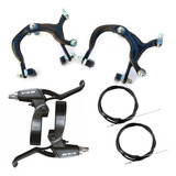 Kit Ferradura Freio Caloi Cross Extra Light Bmx Manete Cabos