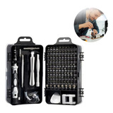 Kit Ferramenta 115 Chaves Precisão Celular Notebook Tablet