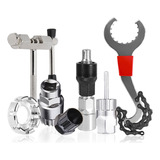 Kit Ferramenta Bike Extrator De Cassete Raio E Corrente