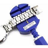 Kit Ferramenta Diminuir Pulseira Relógio Remove Pinos Metal