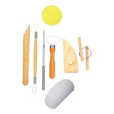 Kit Ferramenta Escultura Modelagem Argila Clay Cerâmica 8pcs