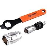 Kit Ferramenta Extrator Movimento Centtral 122 5 Mm Pedivela Jogo De Volante Aço Cromoly 3 Pçs Bicicleta Bike MTB