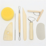 Kit Ferramenta Modelagem Estecas 8 Peças Sinoart Sft037