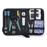 Kit Ferramentas 10 X 1 Para Manutenção De Rede Ti Jl tk01