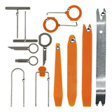 Kit Ferramentas 12 Peças Expex Remover Molduras Rádios