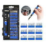 Kit Ferramentas 60 Peças Para Reparos Em Moveis Pc Celulares