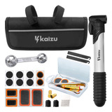 Kit Ferramentas Bike Chaves Remendo Reparo Pneu Kit Emergência Bomba De Ar Bicicleta