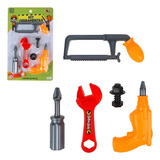 Kit Ferramentas De Brinquedo Infantil 6 Peças