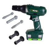 Kit Ferramentas Infantil Furadeira E Parafusadeira Giratoria