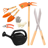 Kit Ferramentas Jardinagem 6 Peças Tramontina luva E Regador