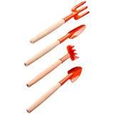 Kit Ferramentas Jardinagem Conjunto 4pç Mini P Vaso Prático