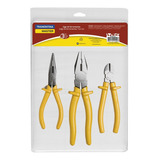 Kit Ferramentas Jogo Alicate Tramontina Universal Corte Bico