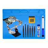 Kit Ferramentas Lupa Manutenção Celular Eletronica notebook