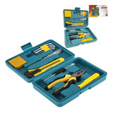 Kit Ferramentas Maleta Jogo 12 Pçs Estojo Manutenção Básico