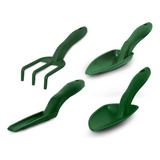 Kit Ferramentas Para Jardinagem Verde  4 Peças  Nutriplan