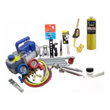 Kit Ferramentas Refrigeração bomba De Vácuo 6 Duplo manifold