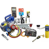 Kit Ferramentas Refrigeração bomba De Vácuo 6 Duplo manifold